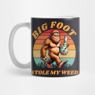 bigfoot stole my weed Mug